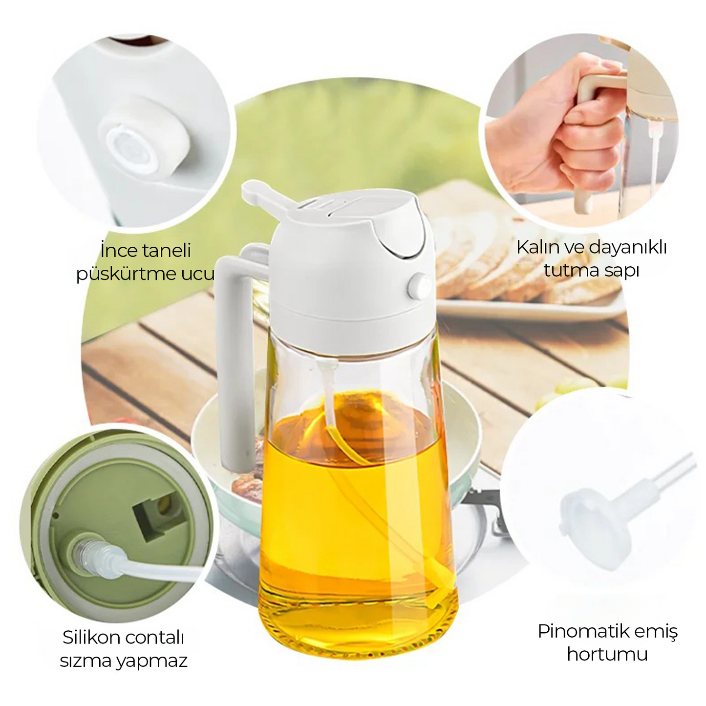 ChefClips™ Çift Fonksiyonlu Yağdanlık